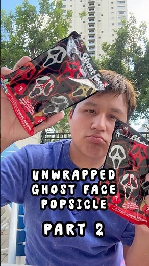 Ghost Face Meltz Popsicle 👻 Unboxing Part 2 #ghostface #scream7 #horror #halloweencollectibles