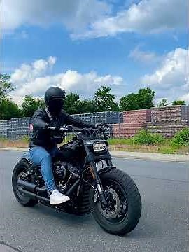 Harley-Davidson Fat Bob 114, Soundcheck, custom bike with Jekill and Hyde exhaust (4K) #shorts