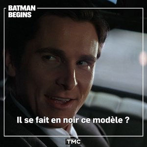 Quand Bruce Wayne essaye sa Batmobile pour la première fois 😏 #BatmanBegins | TMC