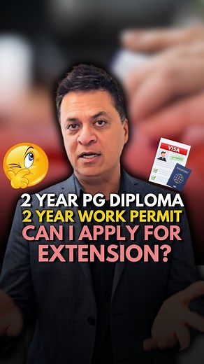  2 years post graduate diploma with 2 years work permit, expiring....