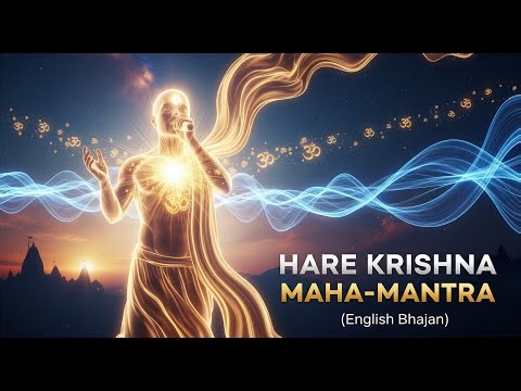 Hare Krishna Maha-Mantra (English Bhajan) | Devotional Chant for Peace, Love & Light
