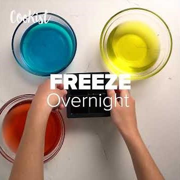 How to make jello ice cubes