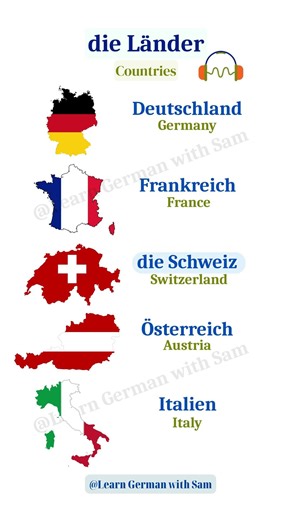 German for Beginners 🇩🇪 | Learn Countries in German