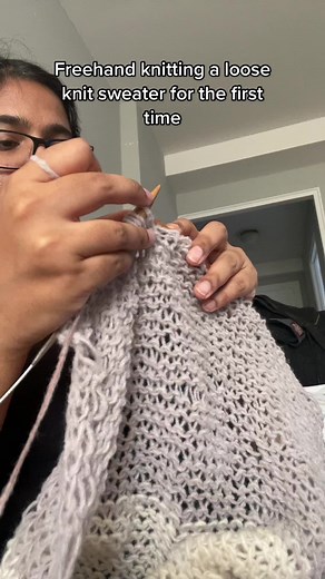 Finished this right before 2023, I take that as a win #fyp #crochetersoftiktok #knitting #knittok #knittersoftiktok #oversizedsweater
