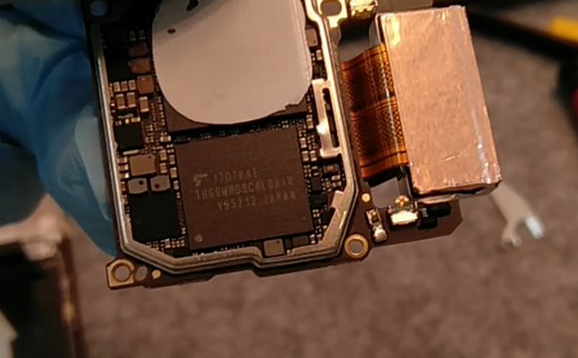 emmc版p10拆机看闪存