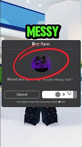 *FREE* MESSY HAIR [Roblox 2025] #roblox