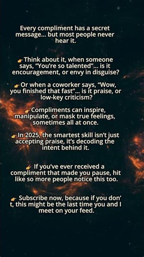 Compliments Aren’t Always What They Seem 👀