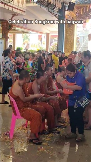 Thai New Year at the Temple 🛕 | Real Songkran Traditions