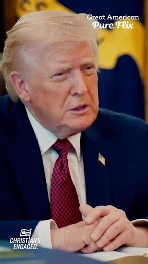 President Donald Trump reading the Bible 2 Chronicles 7:14“If my people, who are called by my name