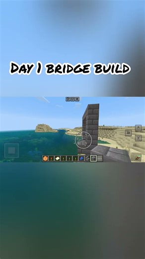 day 1 bridge build please supported me 🥺
