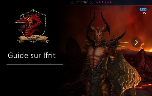 Guide sur Ifrit artefact et maîtrise