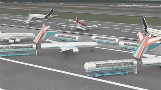 Incredible ‘airport of the future’  revealed - with no queues or long waits