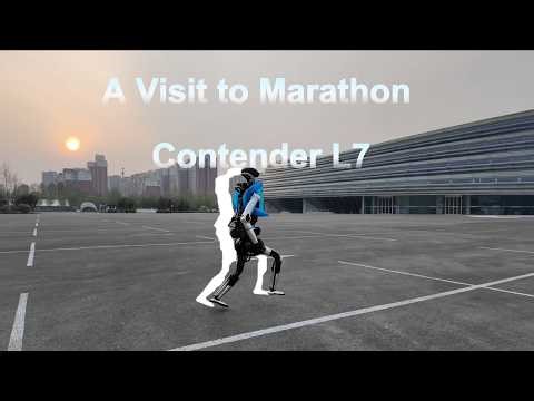 A visit to humanoid robot marathon contender L7