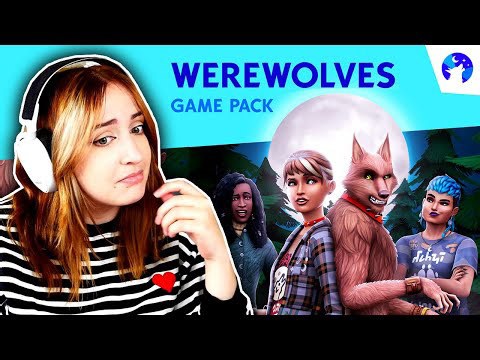 Reacting wildly to The Sims 4 Werewolves trailer