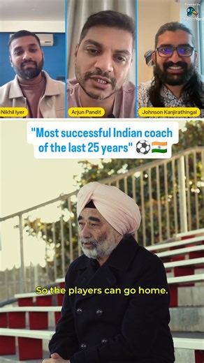 Sportfolio Productions LLP on Instagram: ""The best man-manager I've ever seen" 🇮🇳🎬 Sukhwinder Singh managed JCT FC & India crafting a generation of Indian football legends. Still the most successful Indian coach of the 21st century, watch his story in the Punjab episode of Travellers Guide to Indian Football on Sportfolio Productions' YouTube channel. Link in bio 🔗 #IndianFootball #Punjab #BhaichungBhutia #SunilChettri #documentary"