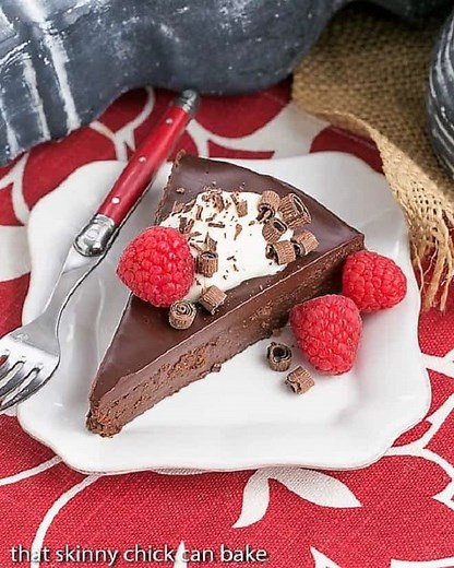 La Bete Noire Flourless Chocolate Cake - Video - That Skinny Chick Can Bake