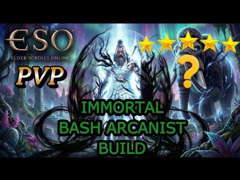 ESO PVP SUBCLASSING BUILD - IMMORTAL BASH ARCANIST (WITH RATING)