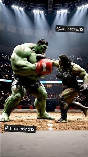 HULK vs SHE-HULK 🥊🔥 The Most Powerful Boxing Match in the Marvel Universe! | Epic AI Fight #marvel