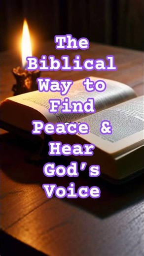What Is Christian Meditation? The Biblical Way to Find Peace and Hear God’s Voice #biblestudy