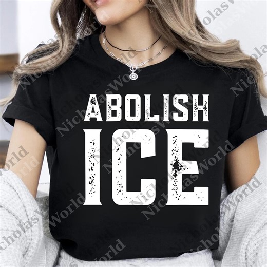 Abolish Ice Png, Protect Democracy Png, ICE Out of LA Png, Anti Maga Protest Png, No Human is Illegal Digital, Anti Trump Png - Etsy