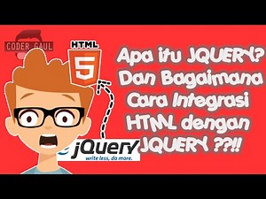 [Dasar] Menggunakan jQuery dan integrasi dengan HTML ternyata gampang banget