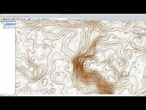 Download contour lines with Global Mapper for AutoCAD