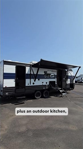 Family Adventures Just Got Upgraded— Meet the 2026 Cherokee Grey Wolf 23DBH! #camper #bunkhouse