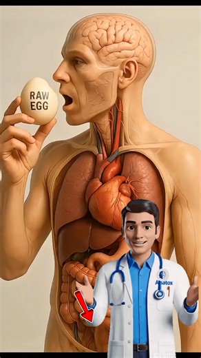 This Is What Raw Eggs Do Inside Your Body #anatox #uk #usa #education #healthfacts #doctor #science