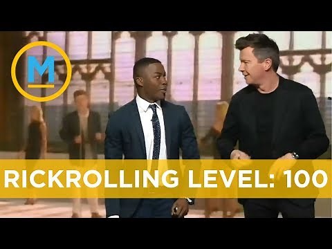 Rick Astley himself ”rick rolls" reporter on live TV | Your Morning