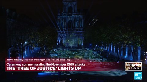 Jarvis Cocker's performance at the ceremony commemorating the 2015 terror attacks in Paris