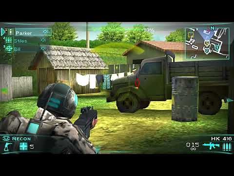 Tom Clancy's Ghost Recon Predator - HD PSP Gameplay - PPSSPP