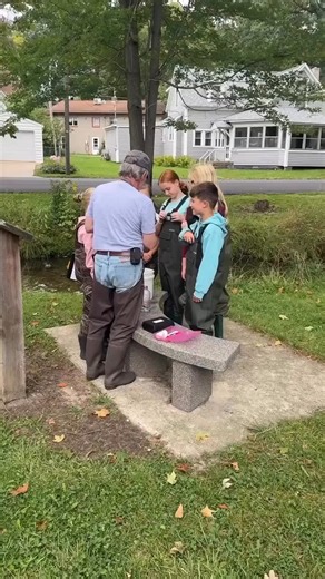 Check this out! Jefferson’s 5th and 6th grade STEM Ambassadors spent the day at Cherry Creek with Indiana Master Naturalist Chuck Harvuot. They explored water quality testing and creek studies, and next week they’ll begin supporting other Jefferson students at the creek! #WarsawUnites | Warsaw Community Schools