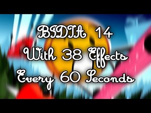 BFDIA 14 | With 38 Effects | Every 60 Seconds (7,000 Subscribers Special!)