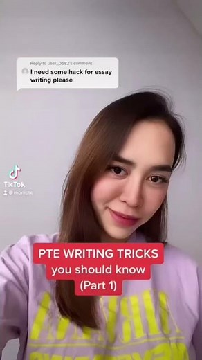 PTE Writing trick - essay