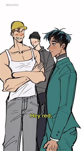 Augustus missing blatant flirting cues…🐠💀 Anyways our merman office worker returns TOMORROW w a new ep! 🐠 . . #aithw #augustusinthehumanworld #webtoon #blmanhwa #ocmeme