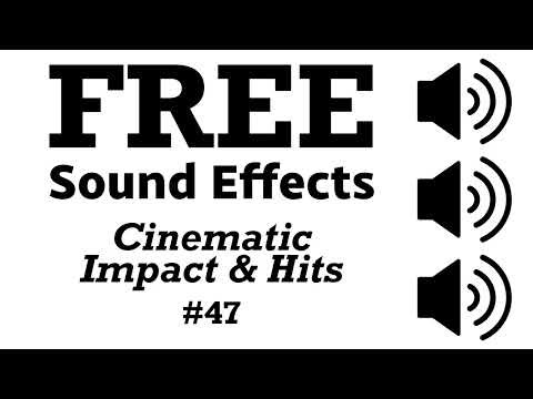 FREE Cinematic Sound Effects | Impacts & Hits No Copyright #47