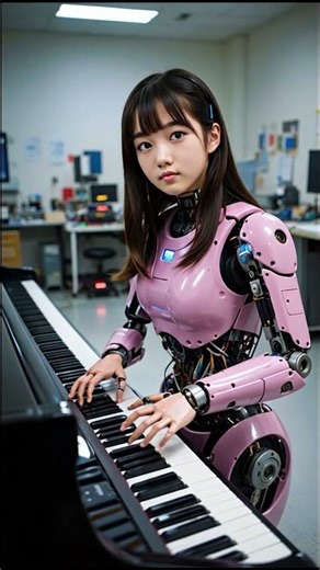 Stunning Hyper-Realistic Robot Piano Performance | AI Music Magic
