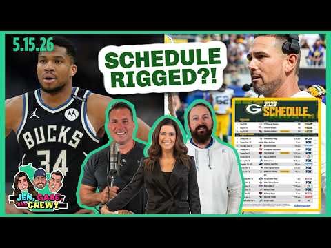 LIVE REACT: NFL Schedule Rigged for Packers?! | Was Giannis Actually the Bucks Issue?