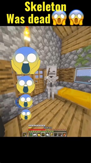 I TRAP SKELETON!!😱🤙🏻 #dublagem #minecraftshorts