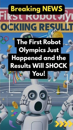 The First Robot Olympics Just Happened and the Results Will SHOCK You!