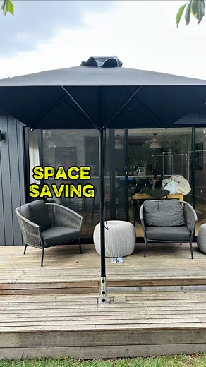 Ever tried squeezing chairs around a giant umbrella base? Ezy Hold clears the floor so your outdoor area actually feels open. #replacethebase | Ezyhold | Facebook