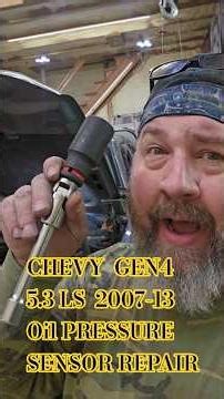 CHEVY 5.3 2007-2013 Oil Pressure Sensor Repair #whiteriverrambo #autorestoration #chevrolet #truck