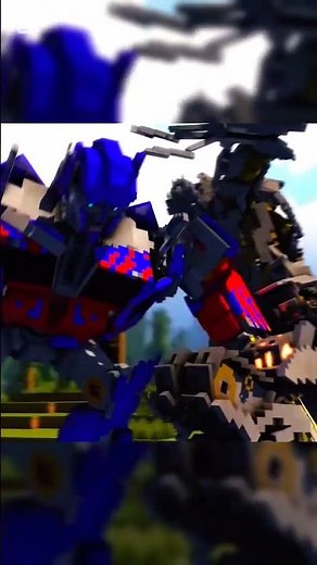 Optimus Prime in Minecraft Animation | Voce Na Mira (Super Slowed) ⚡🔥 |