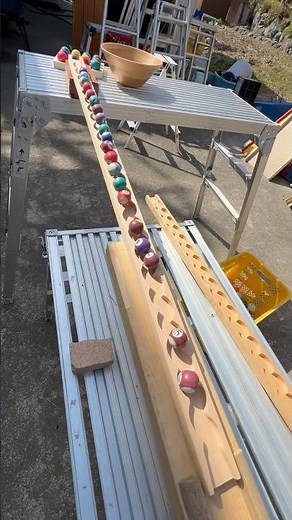 Marble Run☆DIY Original Wooden Squiggly ASMR Course2