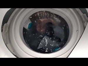 Full Wash - GE Spacemaker Portable Washer - Speed Wash Cycle