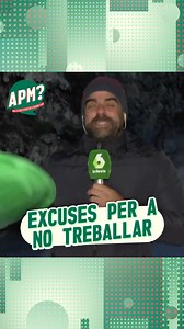Els reporters de televisió ja s'inventen qualsevol excusa per no treballar 🛷 🎥 Más Vale Tarde | APM?