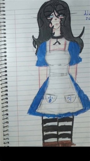 dibujo de Alice madness returns #dibujo #art #fanart #alicemadnessreturns #fypシ゚viral #speeedpaint