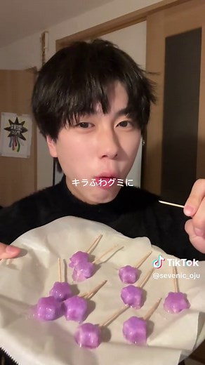キラふわ飴と冷凍グミのASMR体験