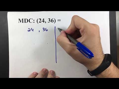 MDC - Máximo Divisor Comum. Aula #012