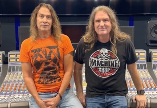 Watch: Ex-MEGADETH Members DAVID ELLEFSON, CHRIS POLAND, JEFF YOUNG And CHUCK BEHLER Appear At HOLLYWOOD SHOW